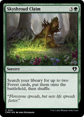 Reivindicação de Mantoceleste / Skyshroud Claim - Magic: The Gathering - MoxLand
