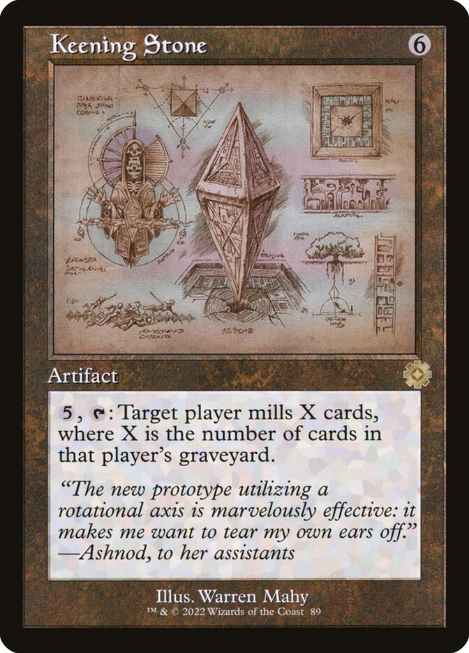 Pedra Lamuriante / Keening Stone - Magic: The Gathering - MoxLand