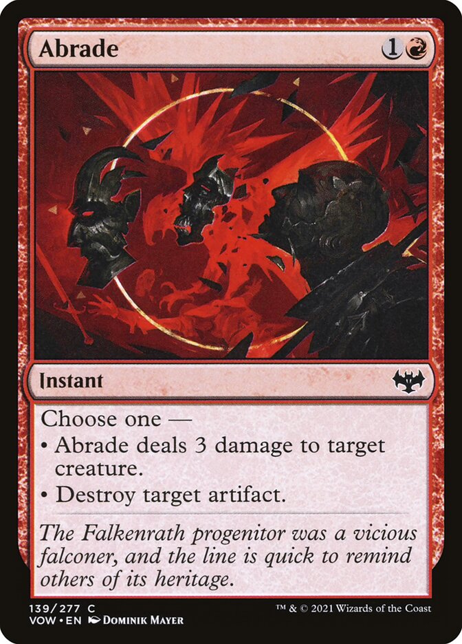 Abrasão / Abrade - Magic: The Gathering - MoxLand