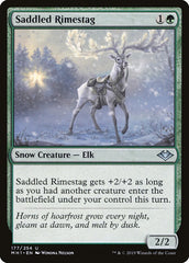 Cervo-das-geadas Selado / Saddled Rimestag - Magic: The Gathering - MoxLand