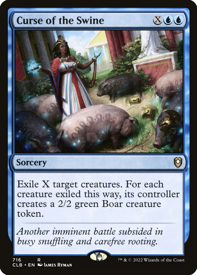 Maldição do Suíno / Curse of the Swine - Magic: The Gathering - MoxLand