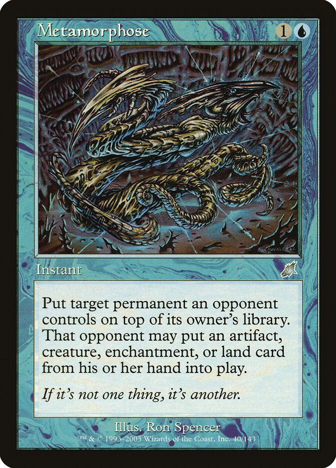 Metamorfosear / Metamorphose - Magic: The Gathering - MoxLand