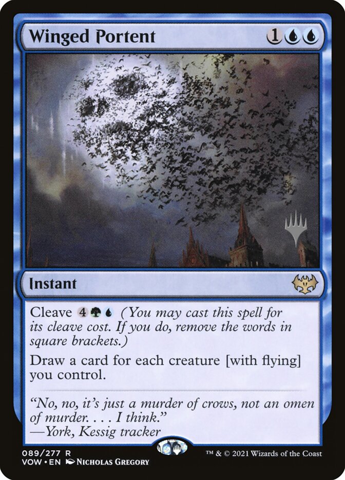 Presságio Alado / Winged Portent - Magic: The Gathering - MoxLand