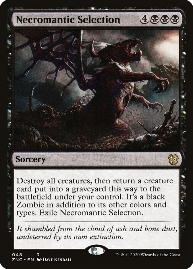 Seleção Necromântica / Necromantic Selection - Magic: The Gathering - MoxLand