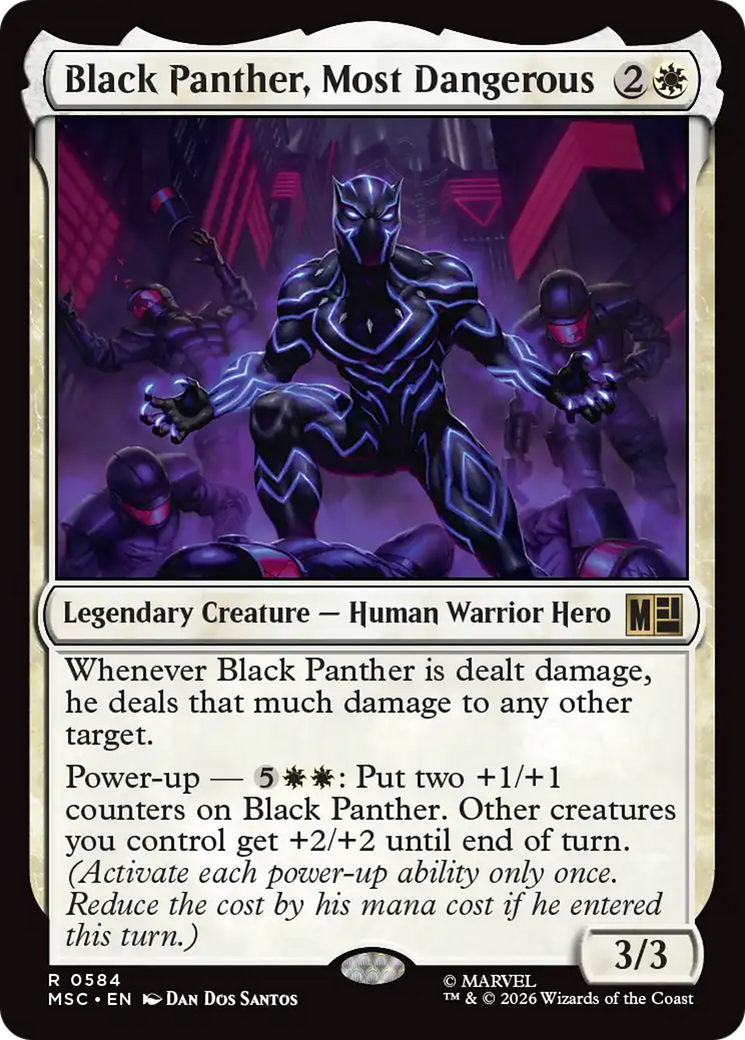 Black Panther, Most Dangerous - Magic: The Gathering - MoxLand