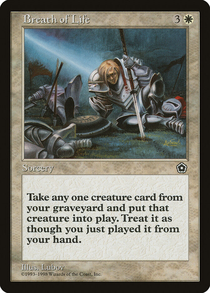 Sopro de Vida / Breath of Life - Magic: The Gathering - MoxLand