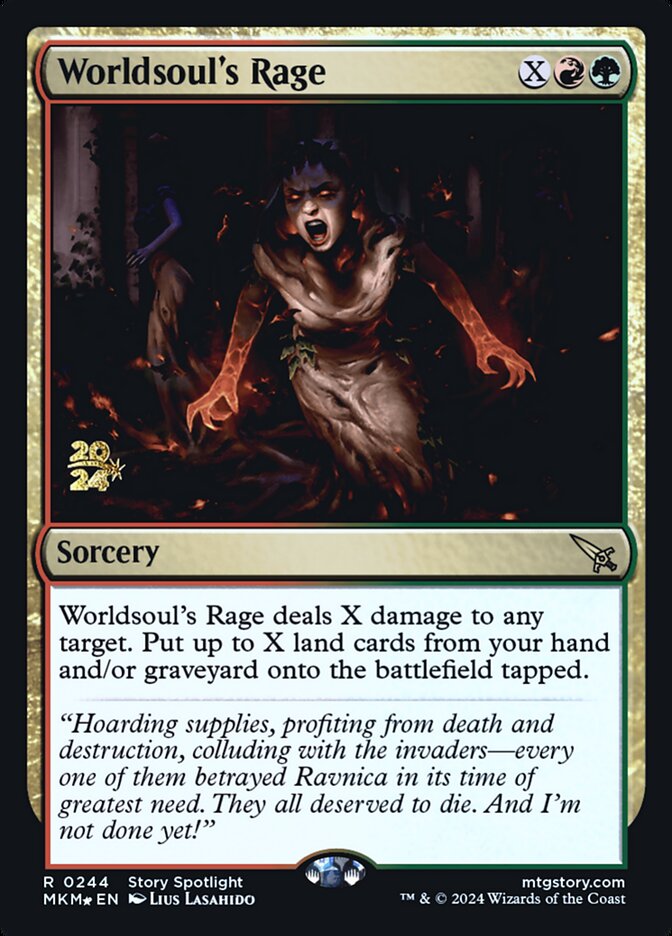 Fúria da Anima Mundi / Worldsoul's Rage - Magic: The Gathering - MoxLand