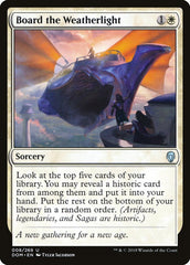 Embarcar no Bons Ventos / Board the Weatherlight - Magic: The Gathering - MoxLand