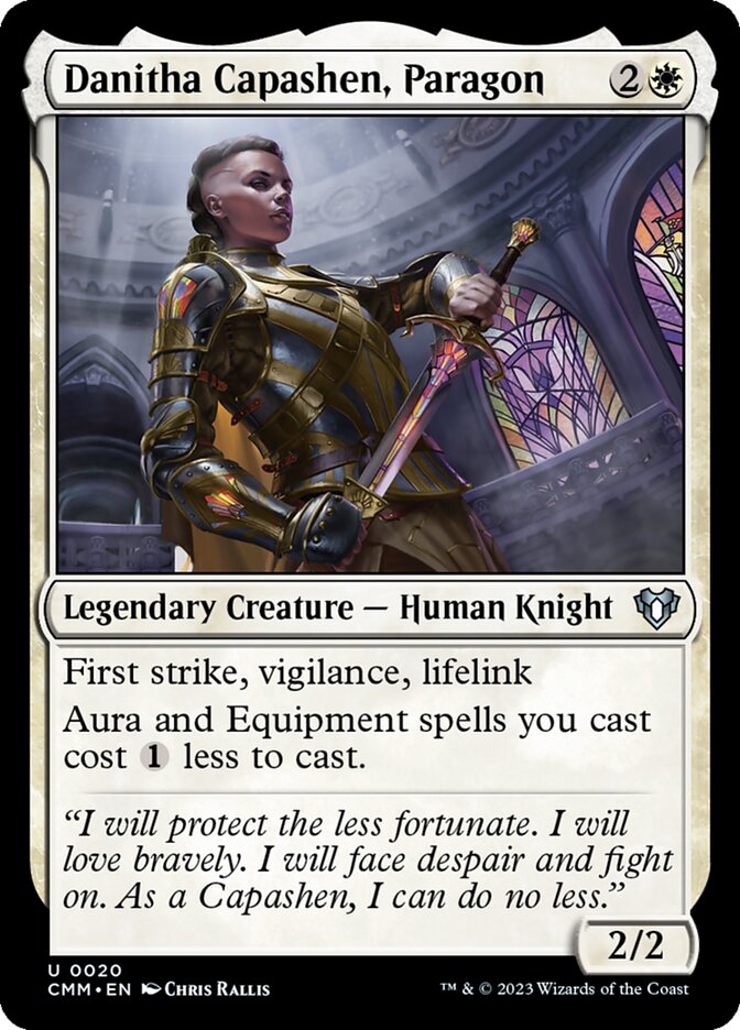 Danitha Capashena, Paradigma / Danitha Capashen, Paragon - Magic: The Gathering - MoxLand