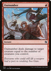 Suplantar em Número / Outnumber - Magic: The Gathering - MoxLand