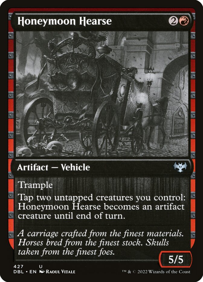 Carruagem da Lua de Mel / Honeymoon Hearse - Magic: The Gathering - MoxLand