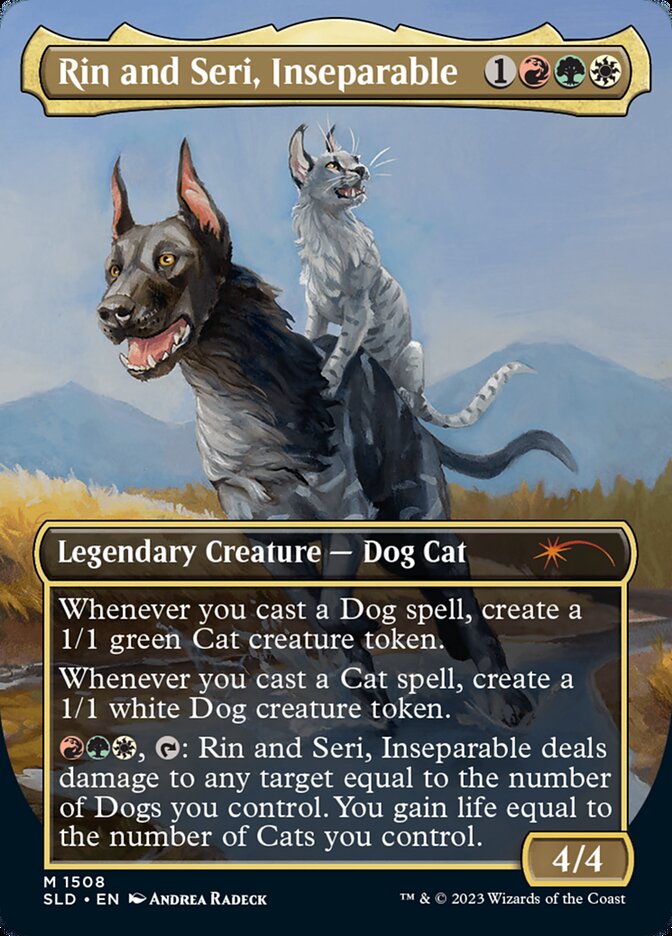 Rin and Seri, Inseparable - Magic: The Gathering - MoxLand