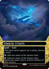 Cidadela Submersa / Sunken Citadel - Magic: The Gathering - MoxLand