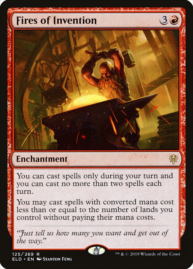 Fogos da Invenção / Fires of Invention - Magic: The Gathering - MoxLand