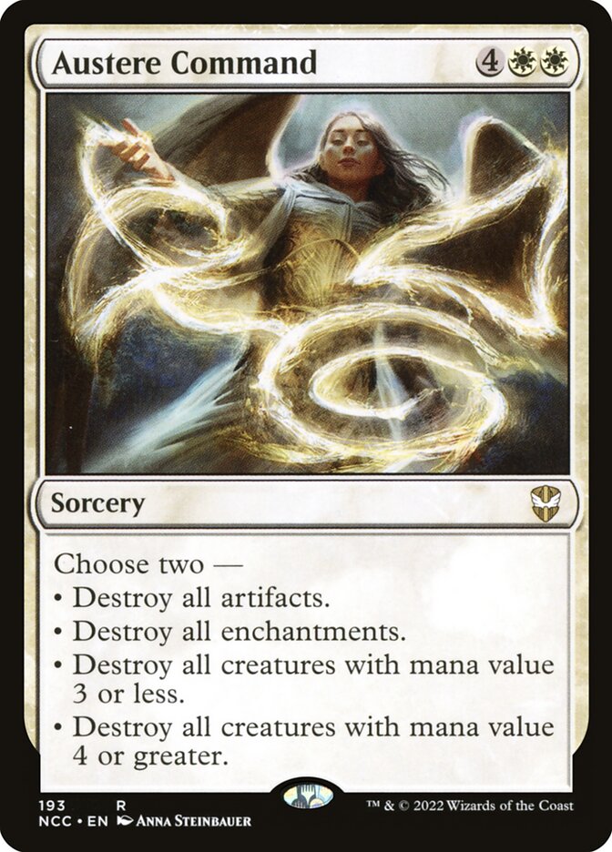 Comando Austero / Austere Command - Magic: The Gathering - MoxLand