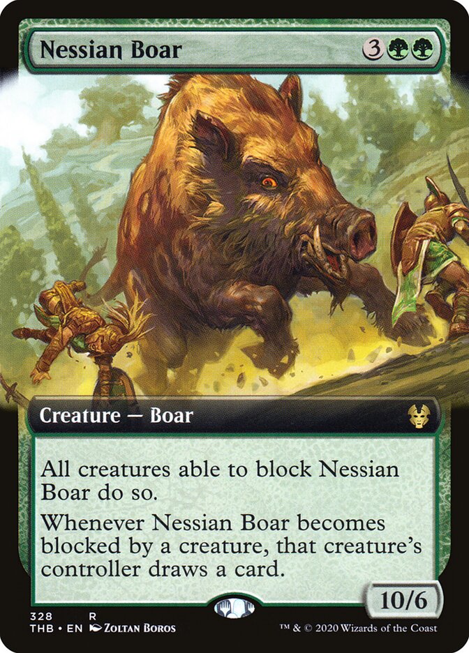 Javali Nessiano / Nessian Boar - Magic: The Gathering - MoxLand