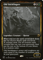Velho Dedos-de-palito / Old Stickfingers - Magic: The Gathering - MoxLand