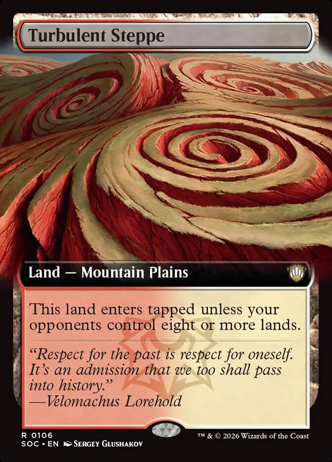 Turbulent Steppe - Magic: The Gathering - MoxLand
