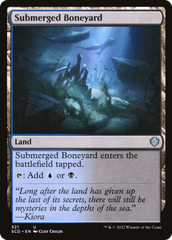 Ossário Submerso / Submerged Boneyard - Magic: The Gathering - MoxLand