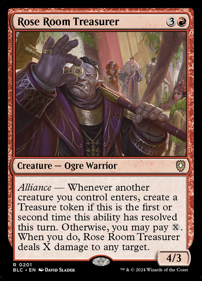 Tesoureiro do Salão das Rosas / Rose Room Treasurer - Magic: The Gathering - MoxLand