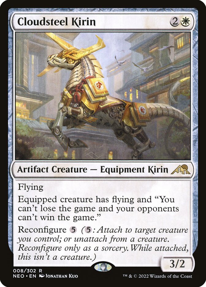 Kirin Nuvem de Aço / Cloudsteel Kirin - Magic: The Gathering - MoxLand