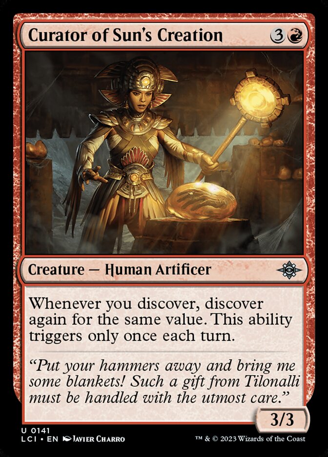 Curadora da Criação do Sol / Curator of Sun's Creation - Magic: The Gathering - MoxLand