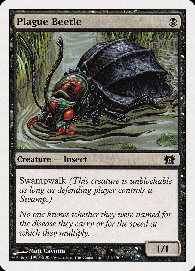 Besouro Pestilento / Plague Beetle - Magic: The Gathering - MoxLand