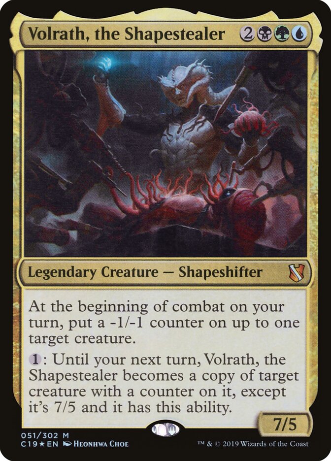 Volrath, o Ladrão de Formas / Volrath, the Shapestealer - Magic: The Gathering - MoxLand