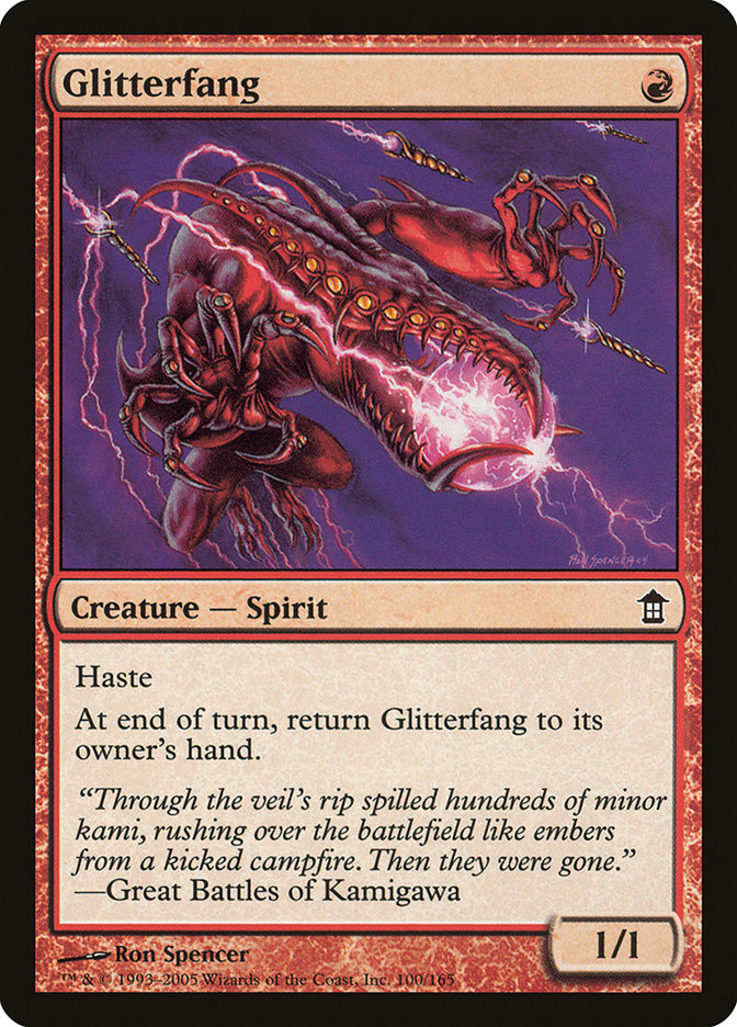 Presa Brilhante / Glitterfang - Magic: The Gathering - MoxLand