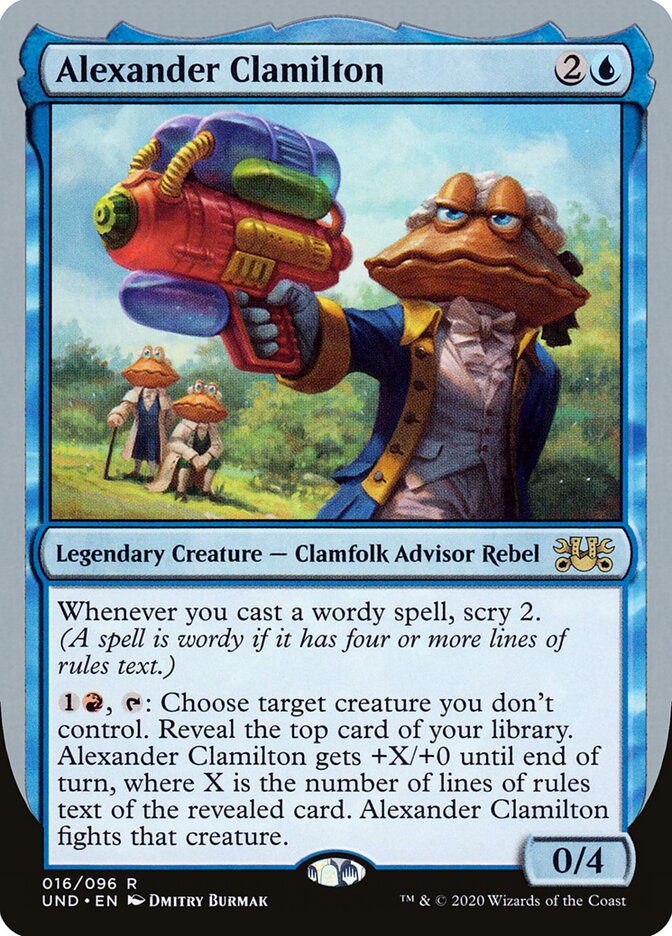 Alexander Clamilton / Alexander Clamilton - Magic: The Gathering - MoxLand
