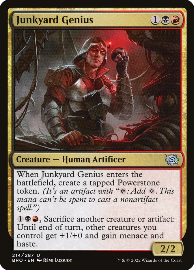 Gênio do Ferro-velho / Junkyard Genius - Magic: The Gathering - MoxLand