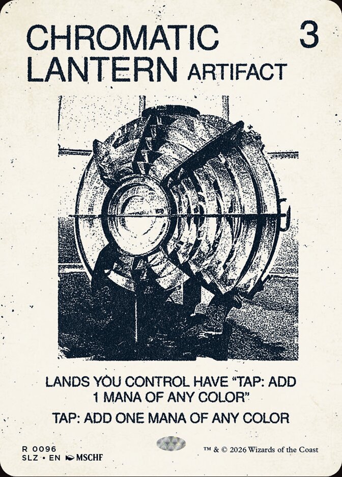 Lanterna Cromática / Chromatic Lantern - Magic: The Gathering - MoxLand