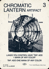 Lanterna Cromática / Chromatic Lantern - Magic: The Gathering - MoxLand