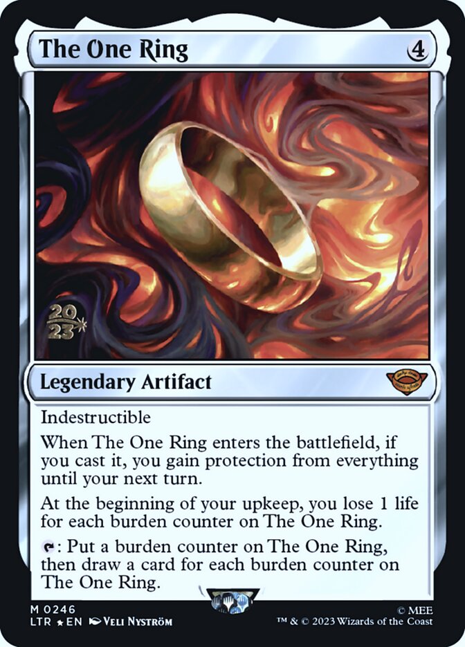 O Um Anel / The One Ring - Magic: The Gathering - MoxLand