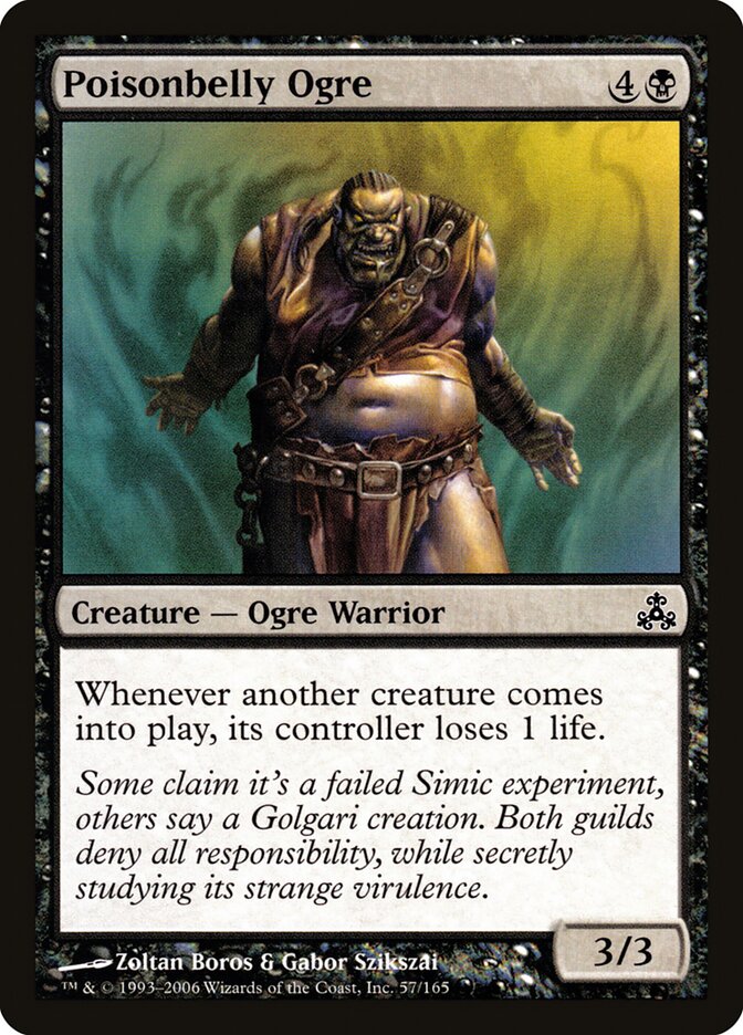 Ogre Ventre Venenoso / Poisonbelly Ogre - Magic: The Gathering - MoxLand