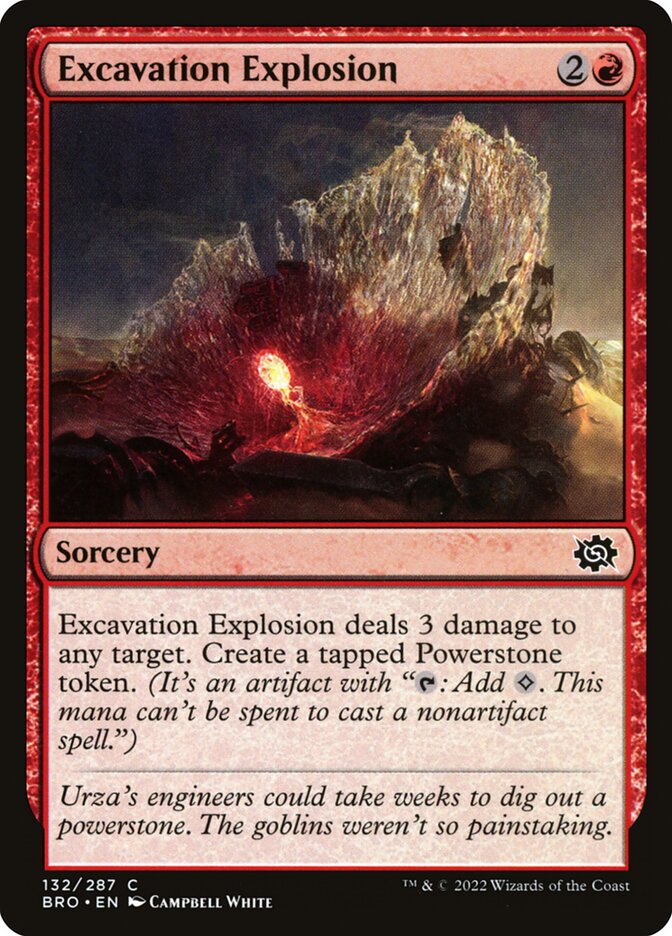 Explosão de Escavação / Excavation Explosion - Magic: The Gathering - MoxLand