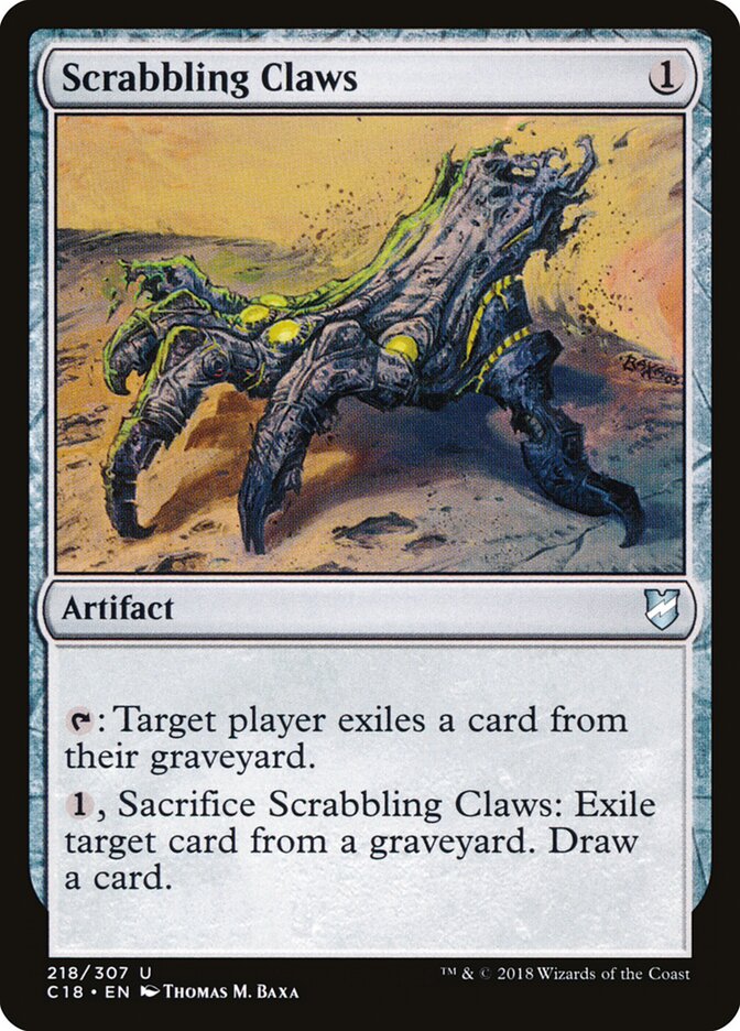 Garras Esmiuçadoras / Scrabbling Claws - Magic: The Gathering - MoxLand
