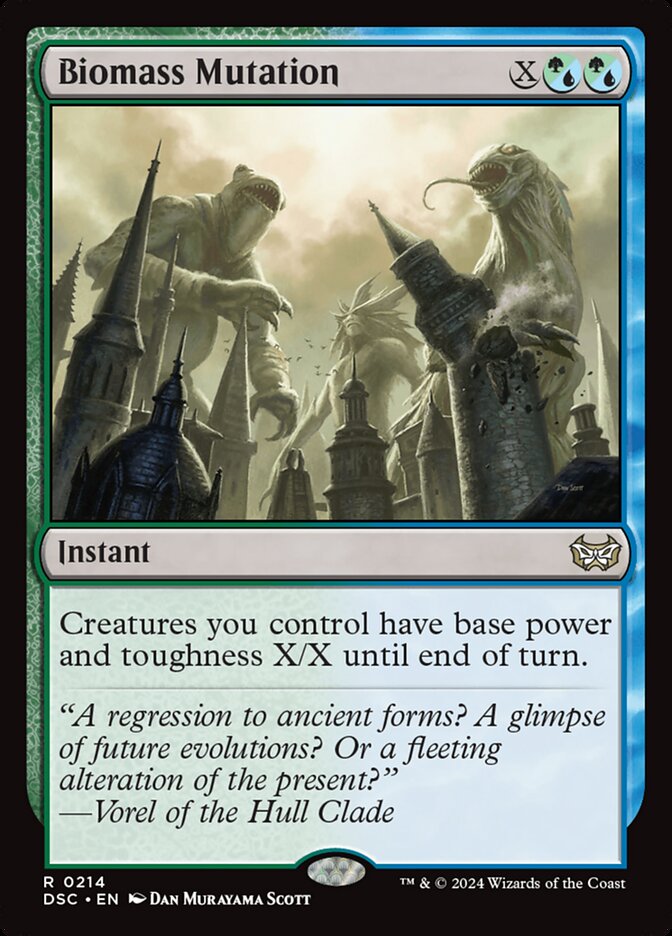 Mutação de Biomassa / Biomass Mutation - Magic: The Gathering - MoxLand