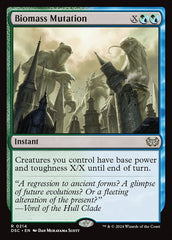 Mutação de Biomassa / Biomass Mutation - Magic: The Gathering - MoxLand