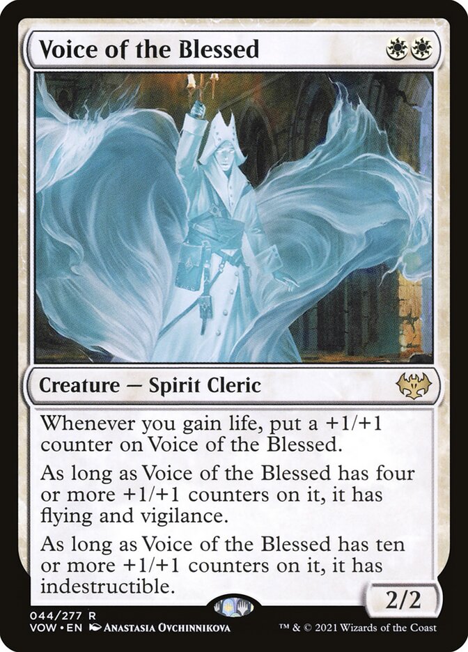Voz dos Abençoados / Voice of the Blessed - Magic: The Gathering - MoxLand