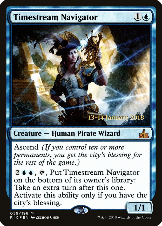 Navegadora do Fluxo Temporal / Timestream Navigator - Magic: The Gathering - MoxLand