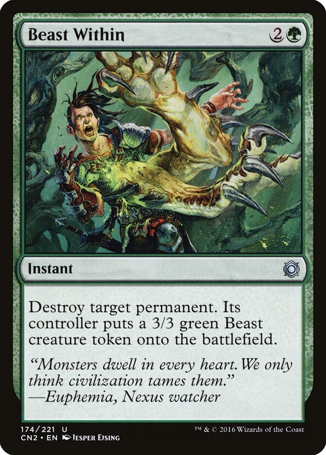 Fera Interior / Beast Within - Magic: The Gathering - MoxLand