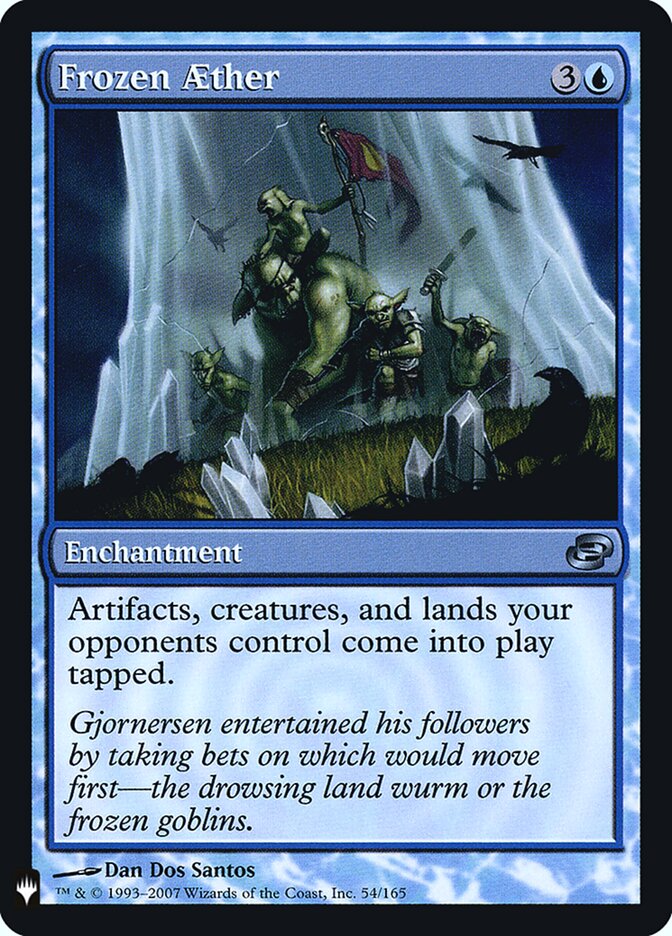 Éter Congelado / Frozen Aether - Magic: The Gathering - MoxLand