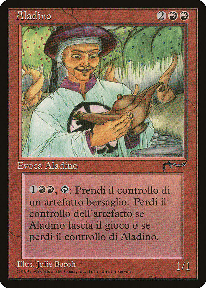Aladdin - Magic: The Gathering - MoxLand