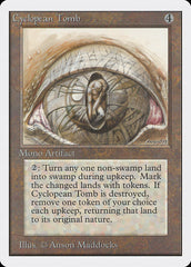 Cyclopean Tomb / Cyclopean Tomb - Magic: The Gathering - MoxLand