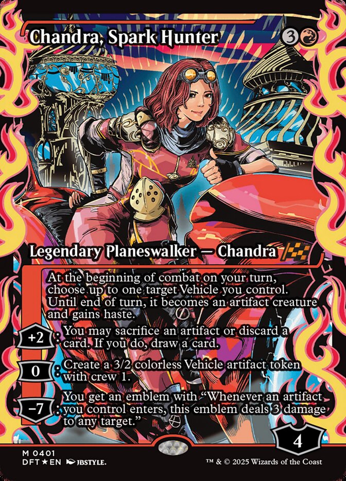 Chandra, Caçadora de Centelha / Chandra, Spark Hunter - Magic: The Gathering - MoxLand
