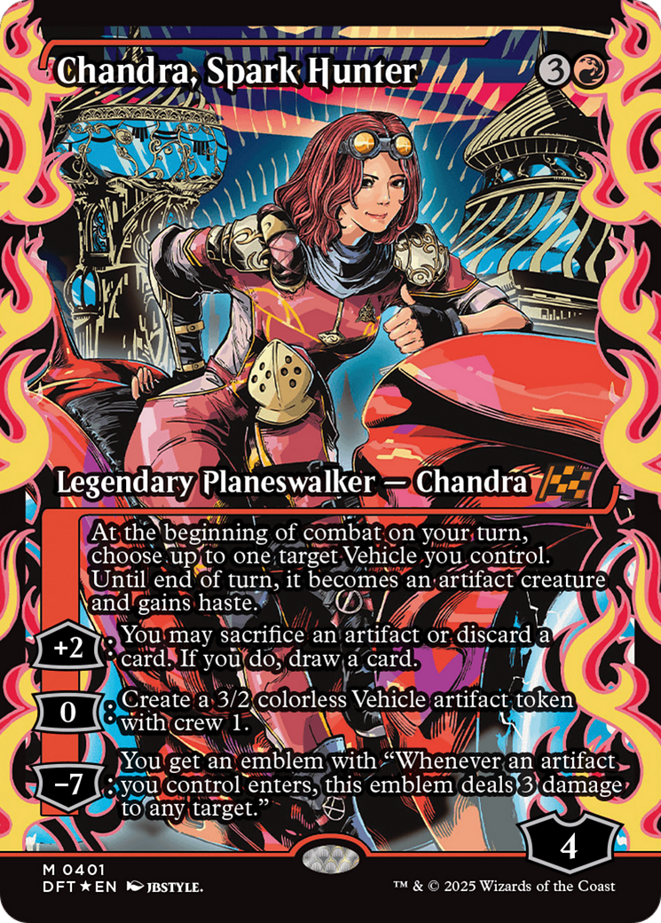 Chandra, Caçadora de Centelha / Chandra, Spark Hunter - Magic: The Gathering - MoxLand