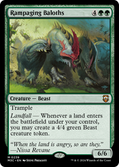 Baloths Enfurecidos / Rampaging Baloths - Magic: The Gathering - MoxLand