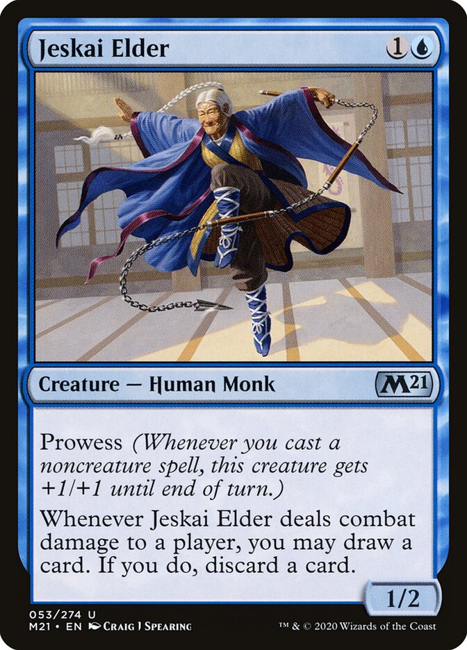 Ancião Jeskai / Jeskai Elder - Magic: The Gathering - MoxLand