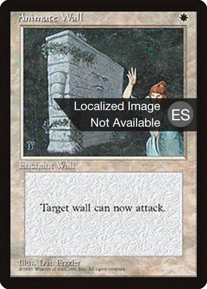 Animar Barreira / Animate Wall - Magic: The Gathering - MoxLand